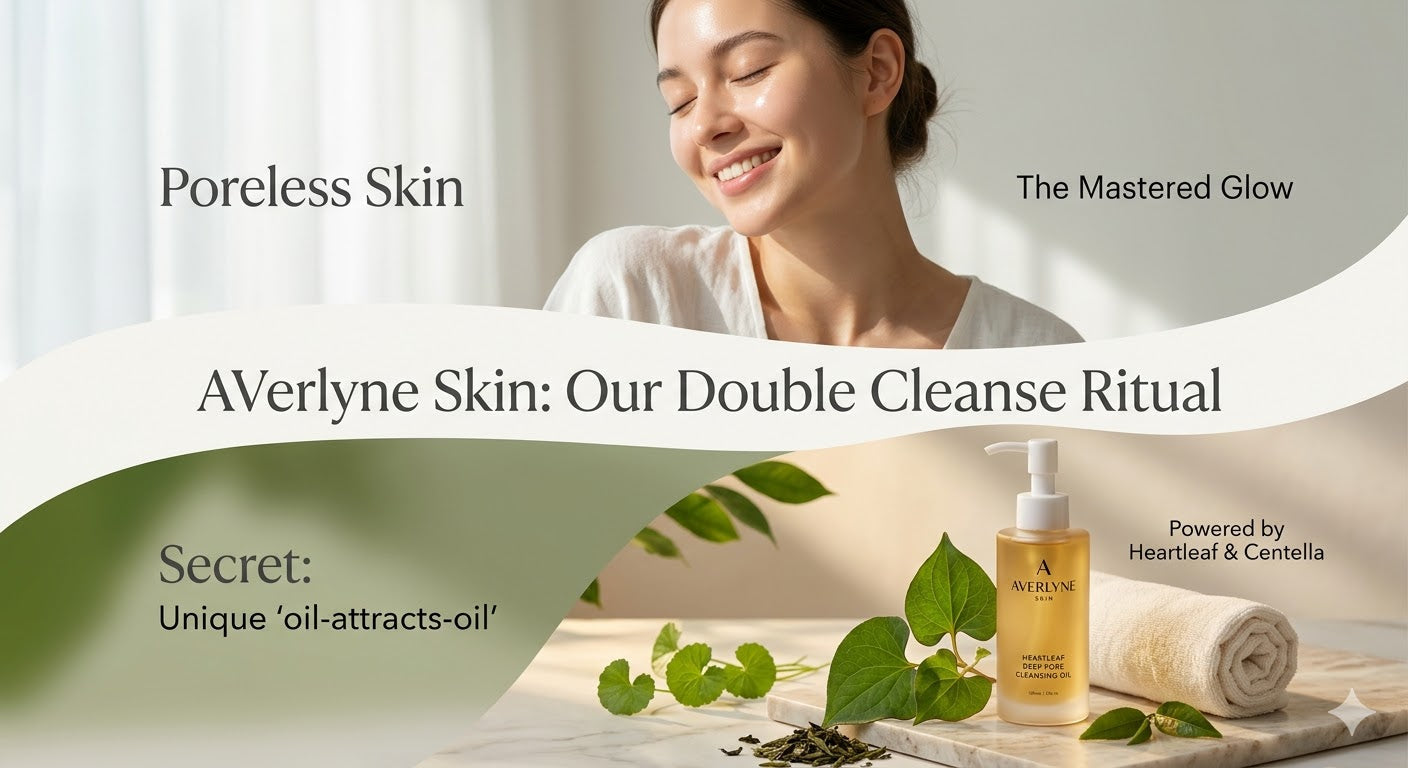 The Secret to Poreless Skin: Why Double Cleansing is Non-Negotiable